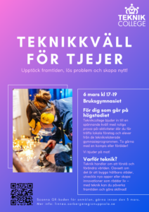 Teknikkväll för tjejer